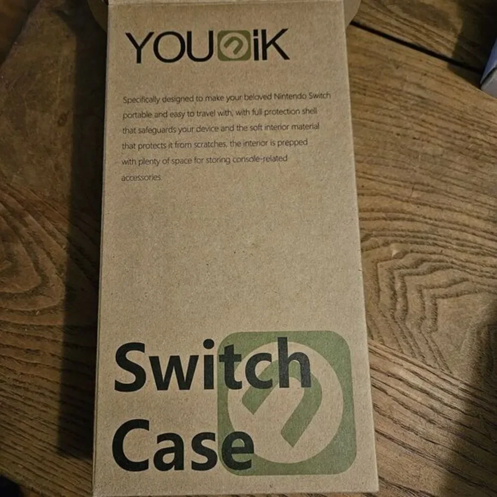 Younik Denim Nintendo Switch Travel Case - New